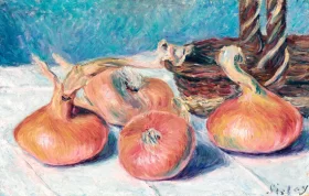 Nature Morte avec Oignons by Alfred Sisley Nature Morte avec Oignons by Alfred Sisley