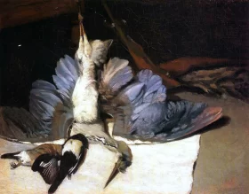Still Life with Heron by Alfred Sisley Still Life with Heron by Alfred Sisley