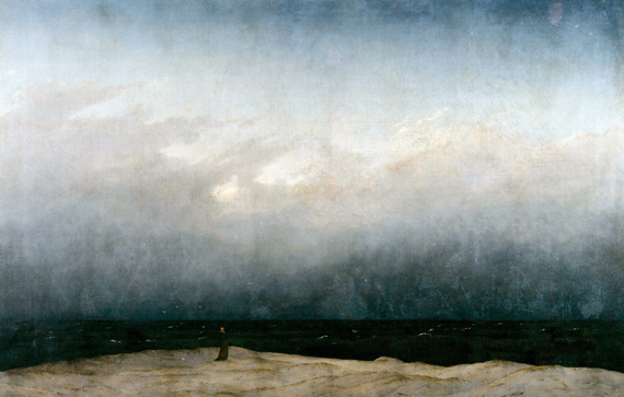 Monk by the Sea by Caspar David Friedrich