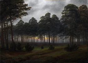 The times of day- The evening by Caspar David Friedrich