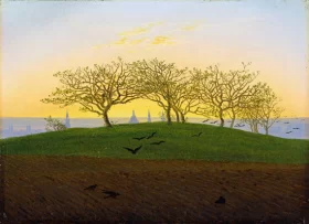 Hill and Ploughed Field near Dresden 1824 by Caspar David Friedrich Hill and Ploughed Field near Dresden 1824 by Caspar David Friedrich