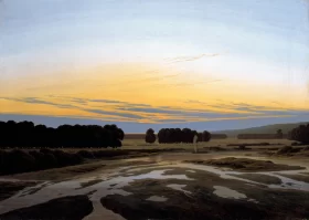 The Grosse Gehege near Dresden 1832 by Caspar David Friedrich The Grosse Gehege near Dresden 1832 by Caspar David Friedrich