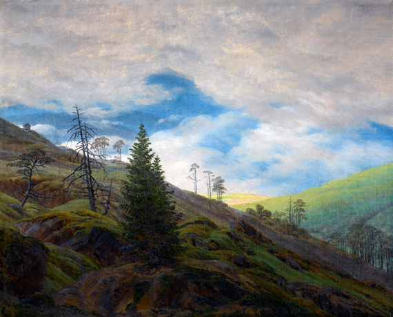 Sunburst in the Riesengebirge 1835 by Caspar David Friedrich