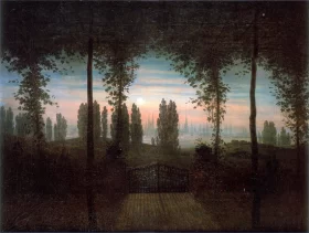 Picture in Remembrance of Johann Emanuel Bremer 1817 by Caspar David Friedrich Picture in Remembrance of Johann Emanuel Bremer 1817 by Caspar David Friedrich