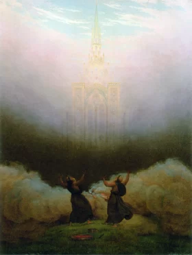 Vision of the Christian Church 1820 by Caspar David Friedrich Vision of the Christian Church 1820 by Caspar David Friedrich
