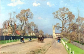 The Avenue, Sydenham 1871 by Camille Pissarro The Avenue, Sydenham 1871 by Camille Pissarro