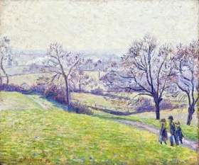 Epping Landscape 1893 by Camille Pissarro Epping Landscape 1893 by Camille Pissarro