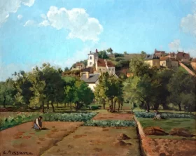 Pontoise 1867 by Camille Pissarro Pontoise 1867 by Camille Pissarro