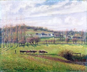 Summer Landscape, Eragny by Camille Pissarro Summer Landscape, Eragny by Camille Pissarro