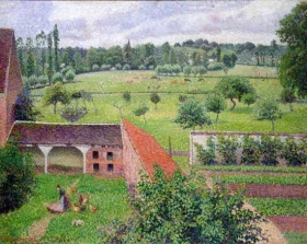 View from my Window, Éragny-sur-Epte 1888 by Camille Pissarro View from my Window, Éragny-sur-Epte 1888 by Camille Pissarro