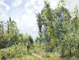 Lisière de bois 1878 by Camille Pissarro Lisière de bois 1878 by Camille Pissarro