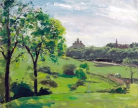 South Norwood, étude 1871 by Camille Pissarro