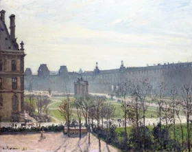 Le Carrousel, Matin D'automne 1899 by Camille Pissarro Le Carrousel, Matin D'automne 1899 by Camille Pissarro