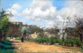 View from Louveciennes by Camille Pissarro View from Louveciennes by Camille Pissarro