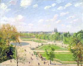 The Garden of the Tuileries on a Spring Morning, 1899 by Camille Pissarro The Garden of the Tuileries on a Spring Morning, 1899 by Camille Pissarro