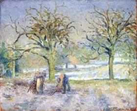 Paysage d'Hiver by Camille Pissarro Paysage d'Hiver by Camille Pissarro