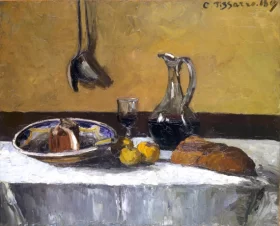 Still Life 1867 by Camille Pissarro Still Life 1867 by Camille Pissarro