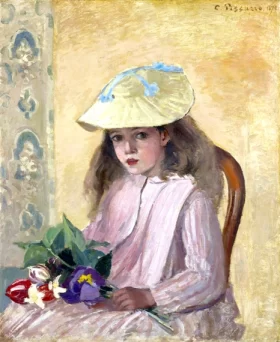 Portrait of the Artist’s Daughter 1872 by Camille Pissarro Portrait of the Artist’s Daughter 1872 by Camille Pissarro