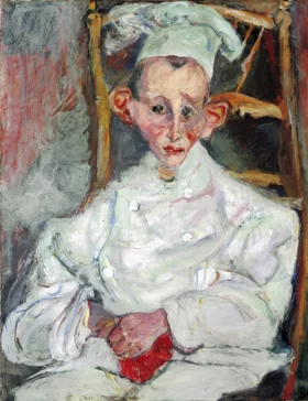 Pastry Cook of Cagnes (Le pâtissier de Cagnes) 1922 by Chaïm Soutine Pastry Cook of Cagnes (Le pâtissier de Cagnes) 1922 by Chaïm Soutine