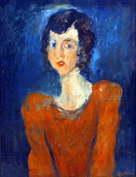 Woman in Red by Chaïm Soutine