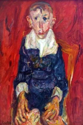 The Idiot 1920 by Chaïm Soutine