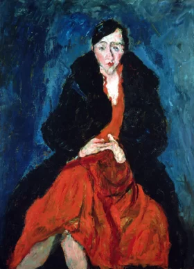 Portrait of Madeleine Castaing 1929 by Chaïm Soutine