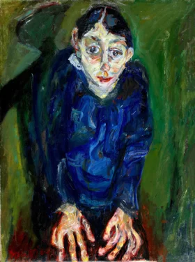 La folle by Chaïm Soutine La folle by Chaïm Soutine