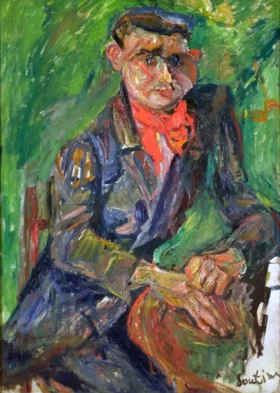Portrait of Moïse Kisling by Chaïm Soutine