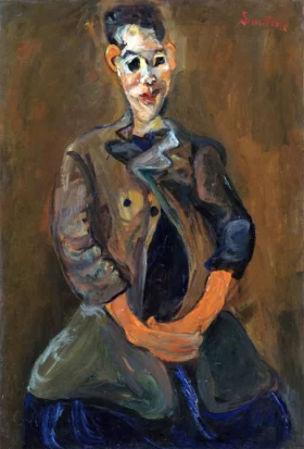 Portrait d'un jeune homme by Chaïm Soutine