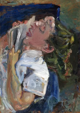 La Liseuse Endormie (Madeleine Castaing) 1937 by Chaïm Soutine La Liseuse Endormie (Madeleine Castaing) 1937 by Chaïm Soutine