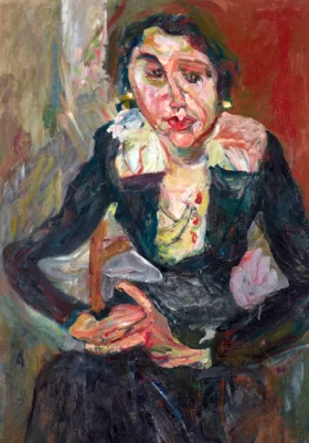 The Green Dress 1922 by Chaïm Soutine The Green Dress 1922 by Chaïm Soutine