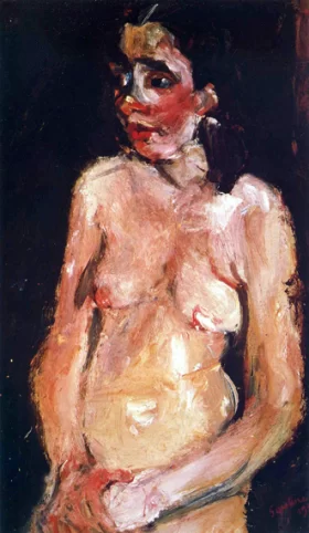 Female Nude 1933 by Chaïm Soutine