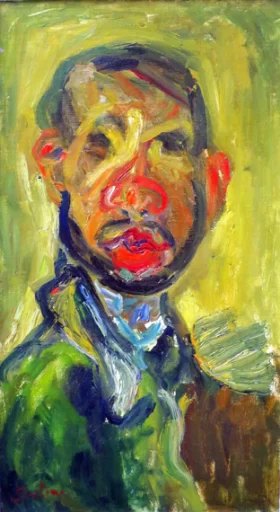 Self Portrait 1916 by Chaïm Soutine