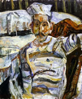 Cook of Cagnes 1924 by Chaïm Soutine