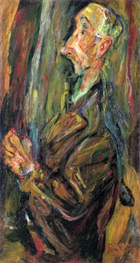 Man Praying 1921 by Chaïm Soutine Man Praying 1921 by Chaïm Soutine