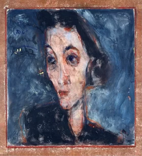 Portrait de Coco Chanel (Portrait présumé de Madame Coco Chanel) 1942 by Chaïm Soutine Portrait de Coco Chanel (Portrait présumé de Madame Coco Chanel) 1942 by Chaïm Soutine