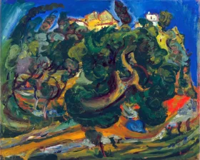 Paysage du Midi by Chaïm Soutine