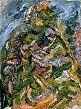 Hill at Céret 1921 by Chaïm Soutine