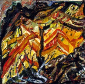 View Overlooking Céret 1922 by Chaïm Soutine