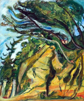Paysage à la Route Montante by Chaïm Soutine Paysage à la Route Montante by Chaïm Soutine