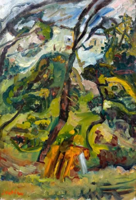 Paysage du Midi 1919 by Chaïm Soutine Paysage du Midi 1919 by Chaïm Soutine