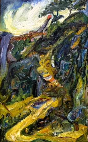 Winding Road Near Gréolières by Chaïm Soutine Winding Road Near Gréolières by Chaïm Soutine