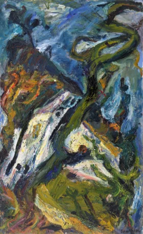 Landscape of Gourdon (Paysage du Gourdon) by Chaïm Soutine Landscape of Gourdon (Paysage du Gourdon) by Chaïm Soutine