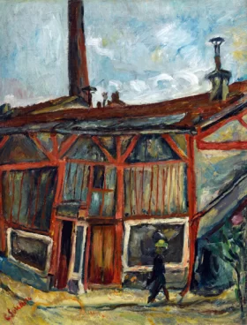L’Atelier de l’artiste à la cité Falguière by Chaïm Soutine
