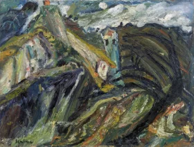Landscape of the South of France (Paysage du Midi) by Chaïm Soutine Landscape of the South of France (Paysage du Midi) by Chaïm Soutine