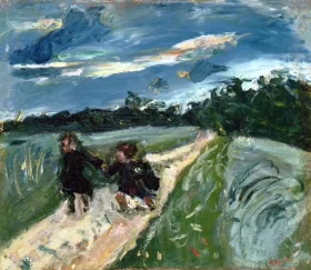 Return From School After the Storm 1939 by Chaïm Soutine Return From School After the Storm 1939 by Chaïm Soutine