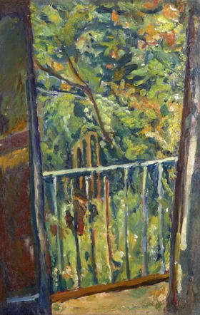 Le balcon 1919 by Chaïm Soutine