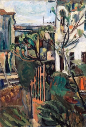 House near Paris 1918 by Chaïm Soutine