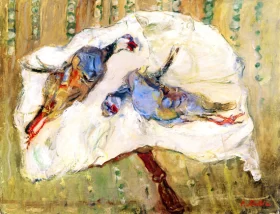 Les pintades by Chaïm Soutine Les pintades by Chaïm Soutine