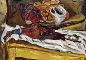 Le faisan au chou by Chaïm Soutine Le faisan au chou by Chaïm Soutine